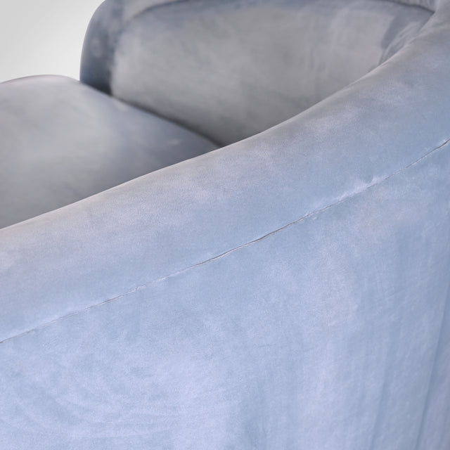 Luxe Arc Velvet Sofa