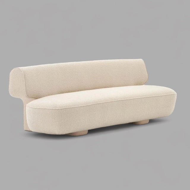 Blanc Verve Curvilinear Sofa