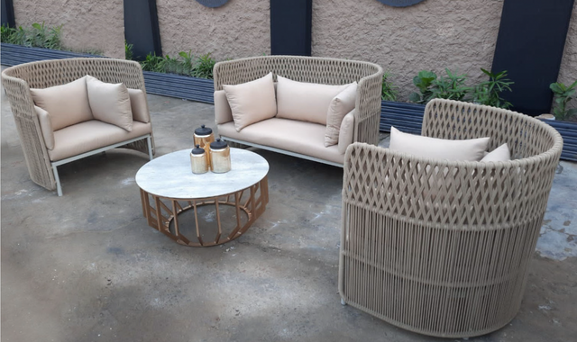 Oversized Wicker Lounge Collection