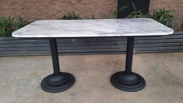 Marble Craft Ironworks Table"